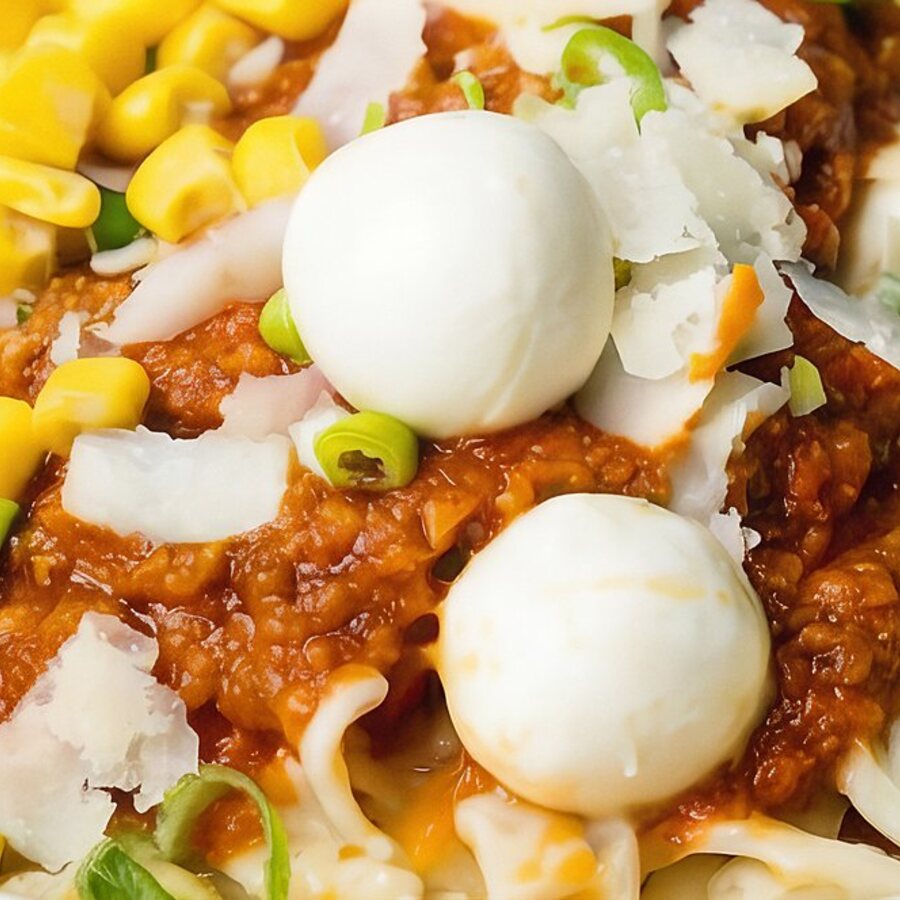 Bolo Carne Pasta – Bolognese, Mozzarella – Zum Fenster Nürnberg