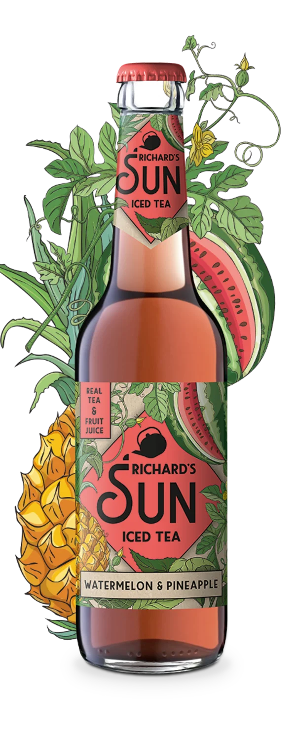 Richard’s Sun Wassermelone-Ananas 0,33 L